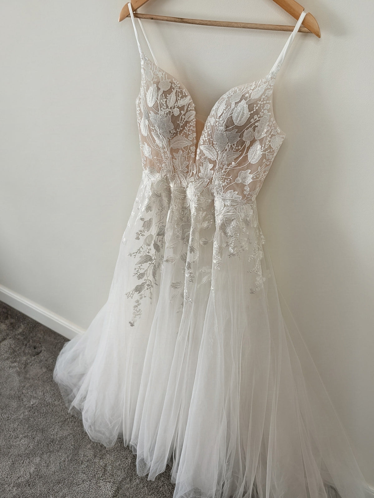 Annabelle ~ Fit & Flare Wedding Gown
