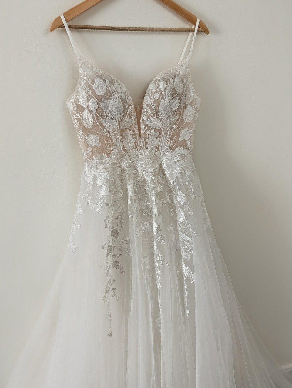 Annabelle ~ Fit & Flare Wedding Gown