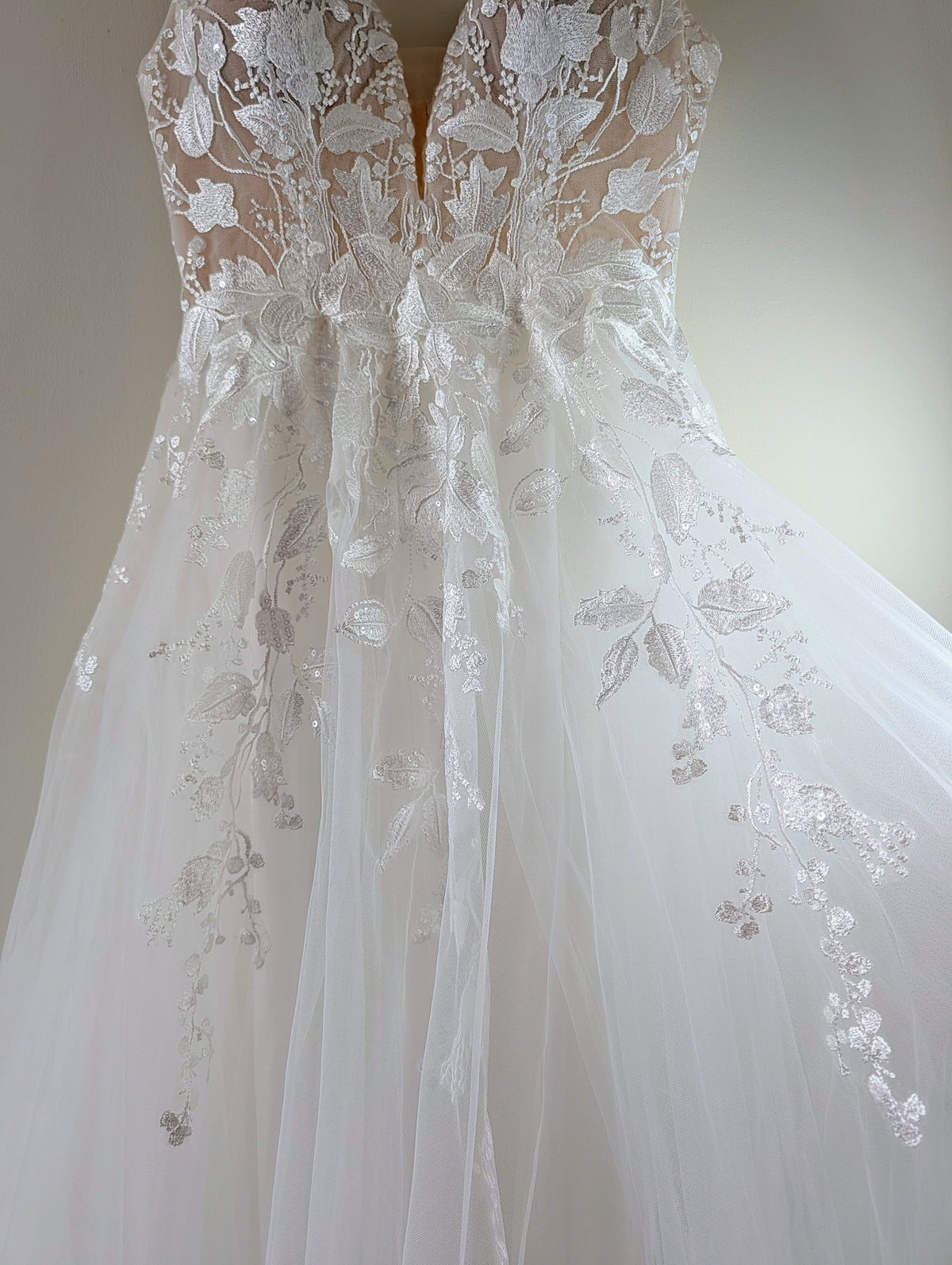 Annabelle ~ Fit & Flare Wedding Gown