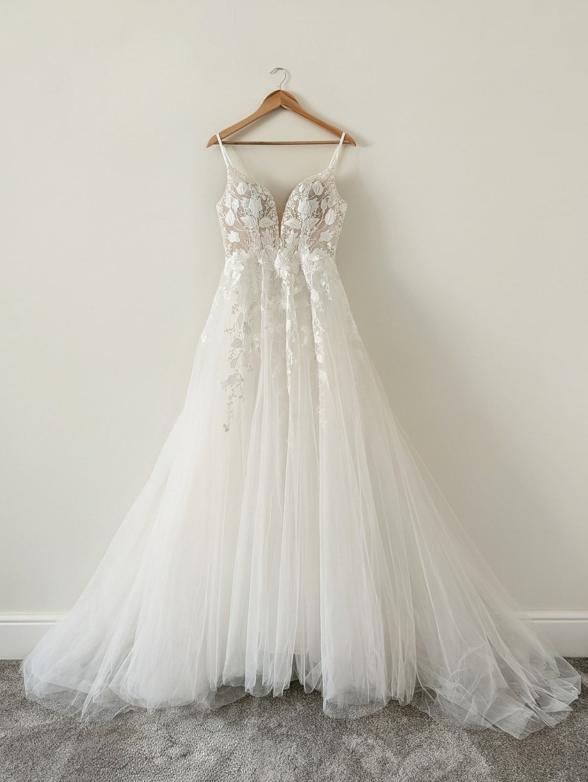 Annabelle ~ Fit & Flare Wedding Gown