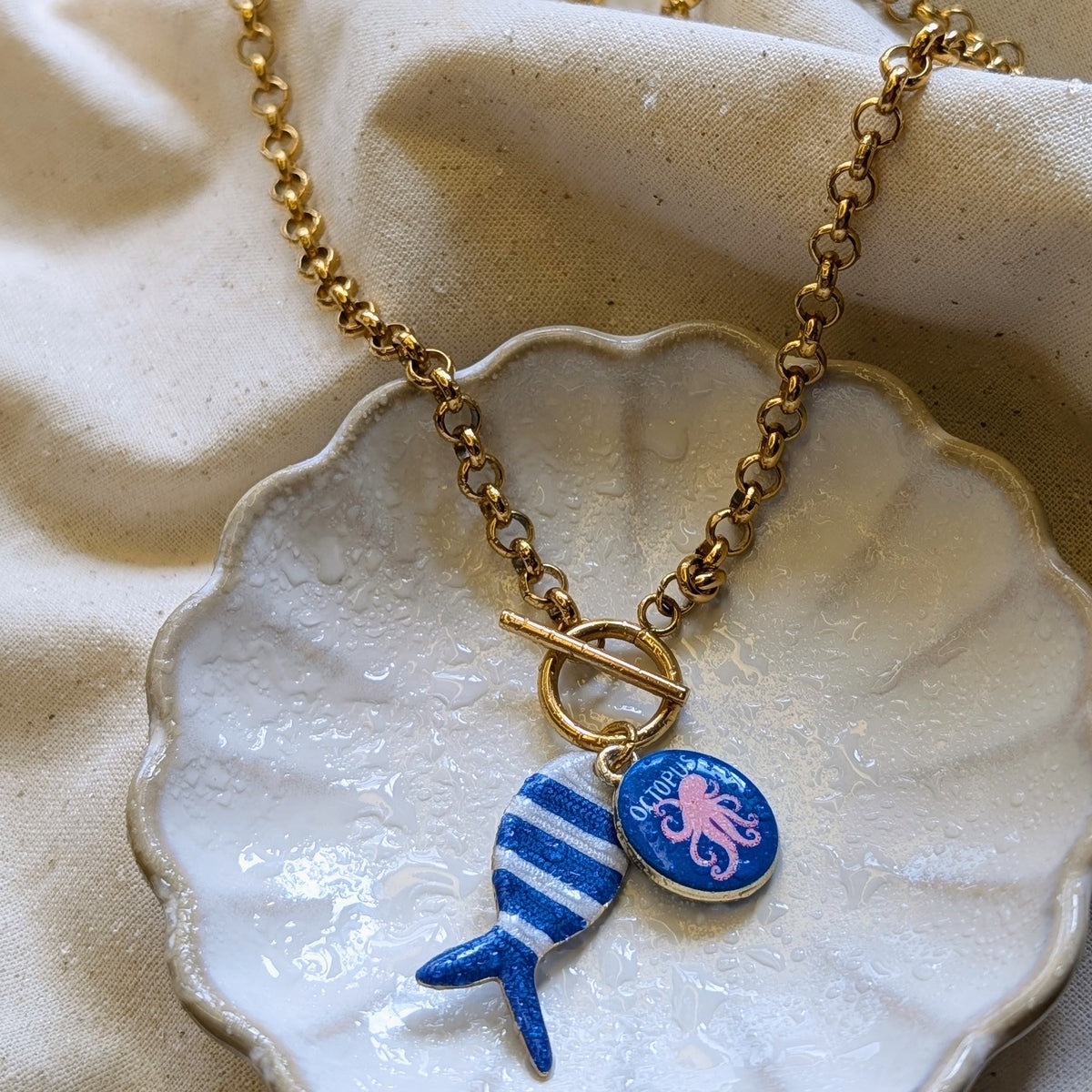 Limited Edition Octopus Necklace — Under the Sea Collection