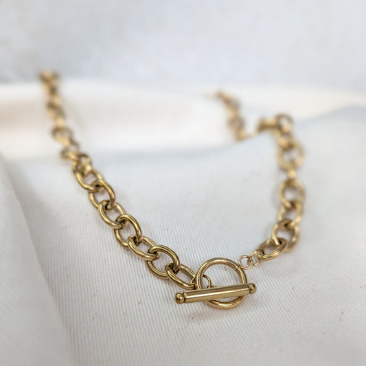 CHUNKY GOLD LINK CHAIN