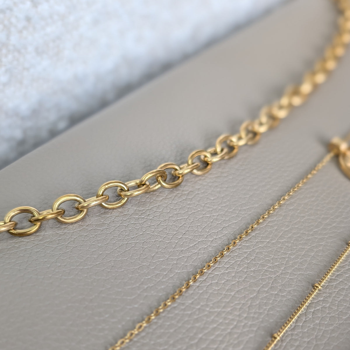 CHUNKY GOLD LINK CHAIN