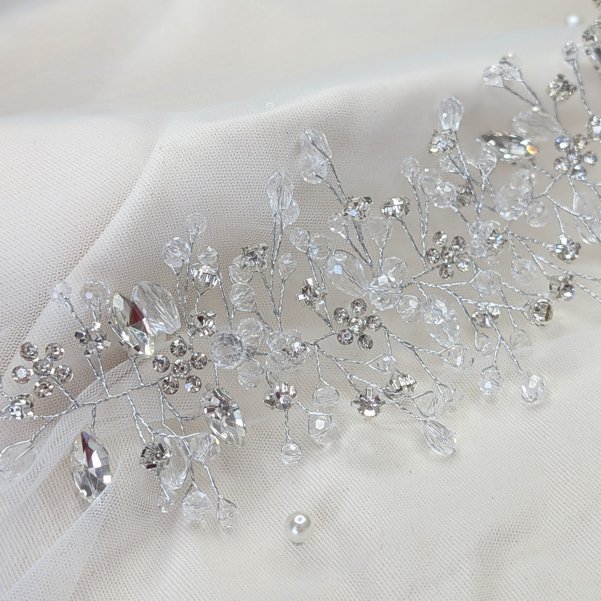 Crystal Floral Bridal Vine