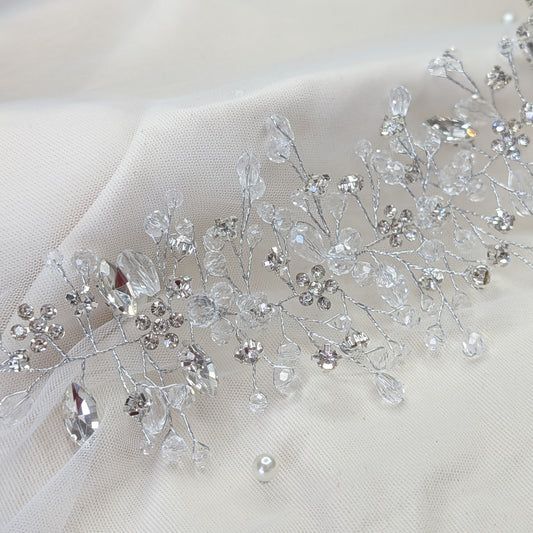 Crystal Floral Bridal Vine